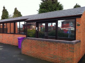 CullPlastering1 290x216 Silver Reflective Window Film   Liverpool